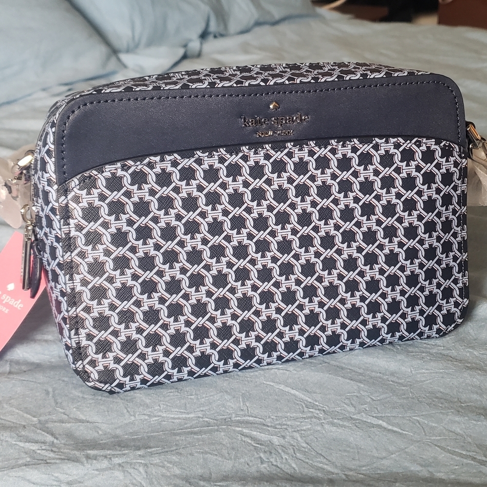 Kate Spade blue camera bag